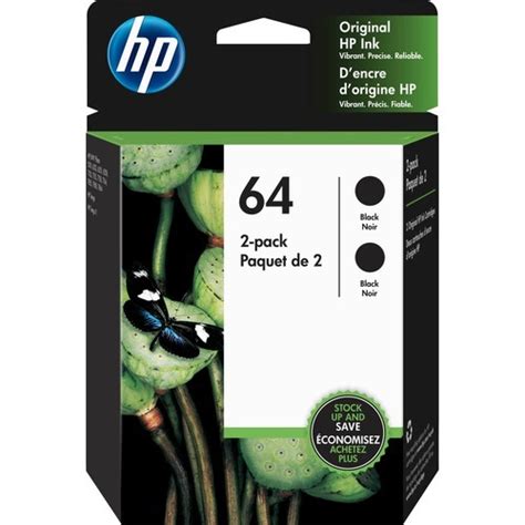 HP 64 Ink Cartridge - Black - HEW3YP22AN - Shoplet.com