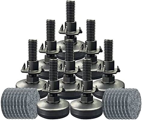 Buy 3 8 UNC Thread Leveling Feet Adjustable Furniture Levelers Screw