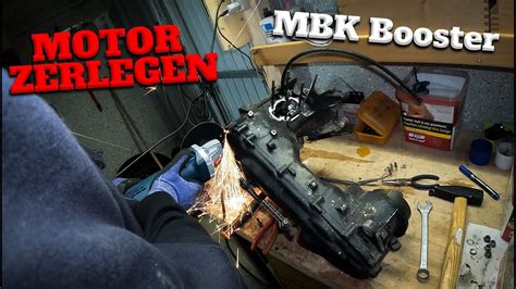 MBK Booster Motor Zerlegen Minarelli Stehend 1 2 MBK Bws Booster