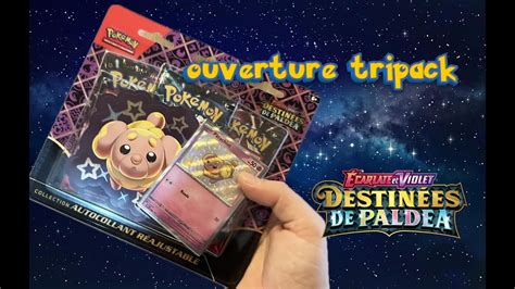 Ouverture Ultra Rapide Tripack Destin Es De Paldea Youtube