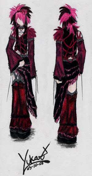 Visual Kei Design 1 By Yukari07 On Deviantart