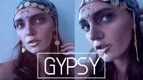 Gypsy Fortune Teller Halloween Makeup Tutorial Youtube