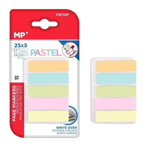 Separadores Adhesivos Color Pastel Hiper Vall S