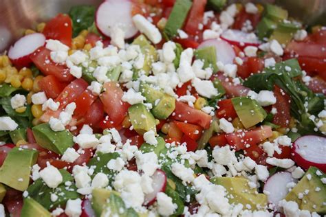 Pass The Peas Please Mexican Chopped Salad With Honey Lime Dressing