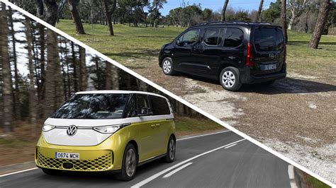 Probamos dos nuevas furgonetas eléctricas de pasajeros Opel Combo e y