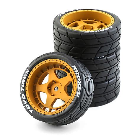 Pcs Drift Tires Wheels Mm Hex For Hpi Hsp Rc On Road Racing Car