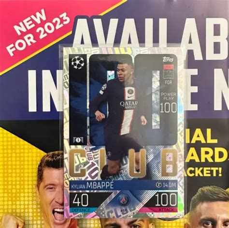 Kylian Mbappe Hundred Club Match Attax