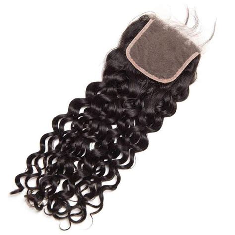 4x4 Lace Closure Water Wave Youth Beauty Hair Collection