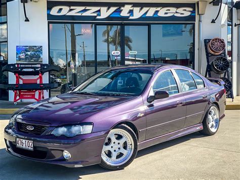 Ford Falcon Hussla Zen Gloss White Polished Lip Wheel