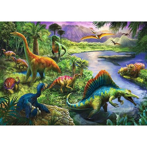 Puzzle Trefl Drapie Ne Dinozaury Superpuzzle