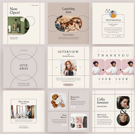 Best Social Media Templates For Adobe Illustrator Brandpacks