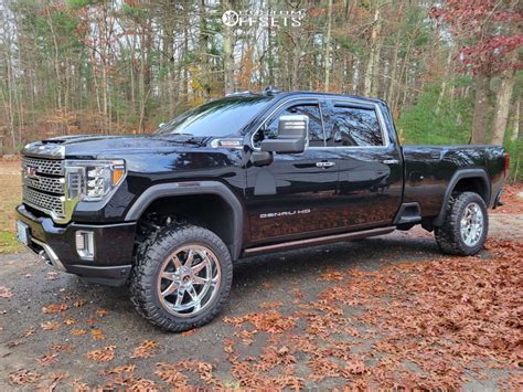 2021 Gmc Sierra 2500 Hd With 22x10 18 Fuel Hammer And 33125r22 Nitto Ridge Grappler And