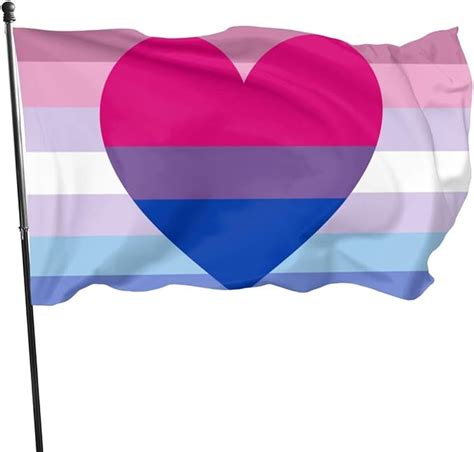 Xianxin Bandera Bisexual Bigender Pride Flags Themed Welcome Party