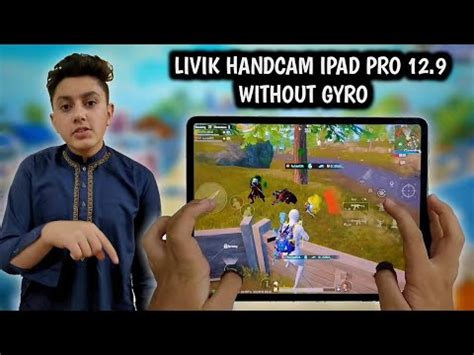 Ipad Pro No Gyro Livik Map Fingers Claw Pubg Mobile Handcam