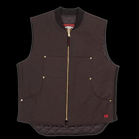 Tough Duck Moto Vest WV041 DKBR XL WV041 Zoro