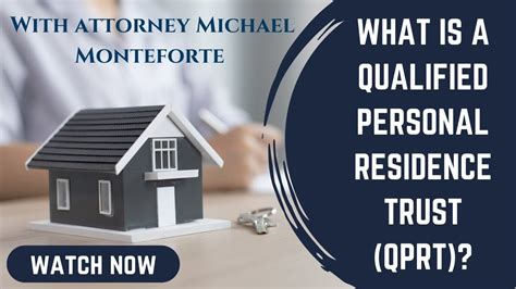 What Is A Qualified Personal Residence Trust Qprt Youtube