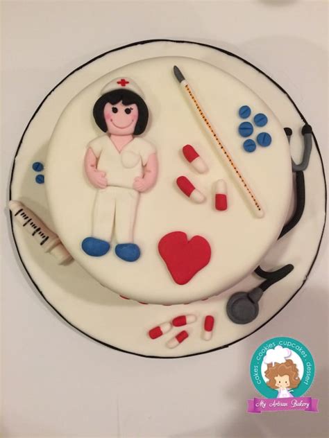 Arriba Imagen Pastel De Enfermera Fondant Abzlocal Mx