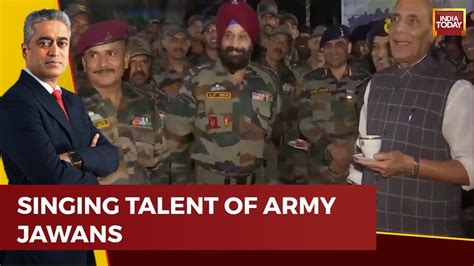 Defence Minister Rajnath Singh Interacts With Army Jawans In Assam