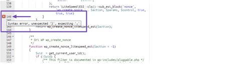 How To Fix The Parse Error Syntax Error Unexpected In Wordpress