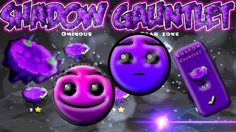 SHADOW GAUNTLET All Levels 1 5 Geometry Dash 2 1 YouTube