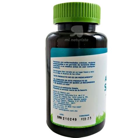 Alga Spirulina 200 Tabletas Vidanat Mi Naturista Mayoreo