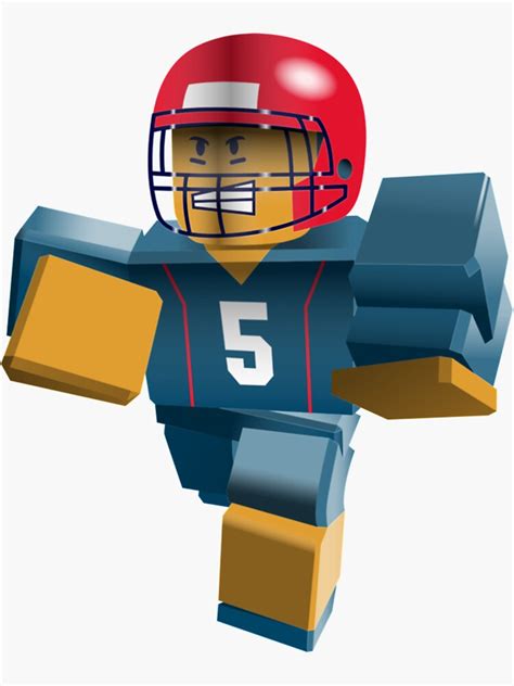 "American Football Player Roblox Avatar " Sticker for Sale by HEATHER ...