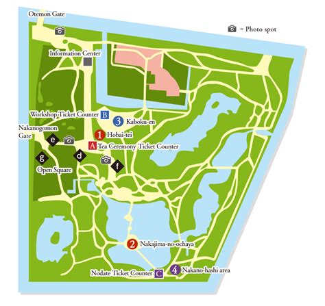 Hamarikyu Gardens Tokyo Map | Fasci Garden