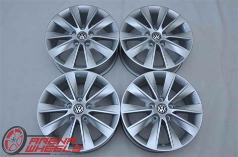 Jante Noi 16 Inch Originale VW Golf 5 6 7 Jetta Touran Caddy R16 Nou De