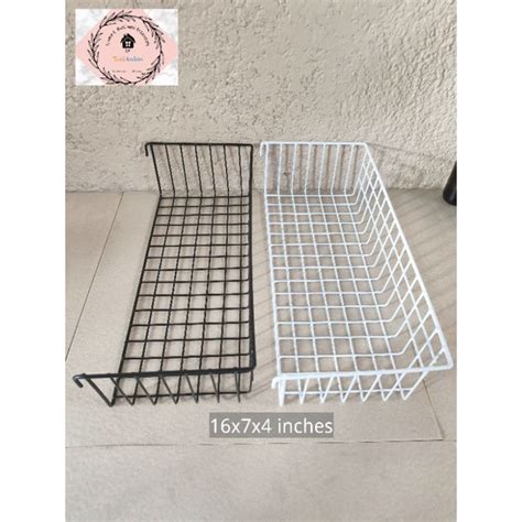 Per Bundle Medium Open Gridwall Basket Wire Mesh Hanging Basket