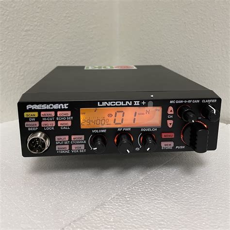 President LINCOLN II+ - Superior CB Inc.