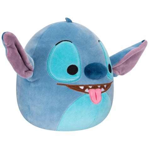 Squishmallows Disney Kuscheltier Stitch Mit Zunge Pl Schfigur Cm