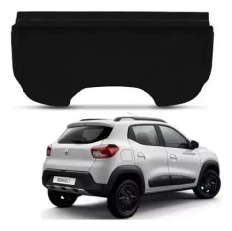 Tampão Bagagito Acarpetado Preto Renault Kwid Hatch 17 18 19