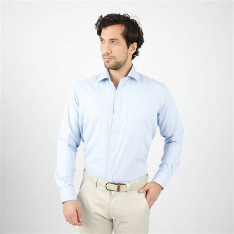 Ripley Camisa De Vestir Manga Larga Etiqueta Azul Pierre Cardin Para Hombre