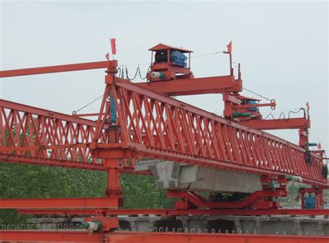 China Bridge Launching Girder For Erecting Concrete Girders T