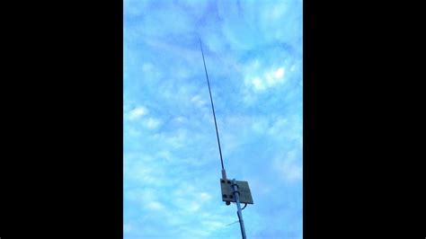 Ham Radio 7 To 55 Mhz Vertical Hf Antenna Low Profile Video 1 Youtube