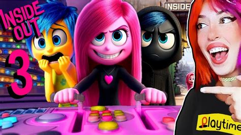 INSIDE OUT 3 Con Le NUOVE EMOZIONI SPERANZA ORGOGLIO AMORE E SENSO Di