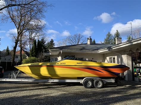 Łódź motorowa VELOCITY 290SC Mercruiser 496HO łódka cygaro offshore ...