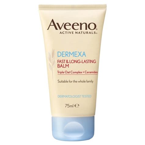 Buy Aveeno Dermexa Fast And Long Lasting Balm 75ml Chemist Direct