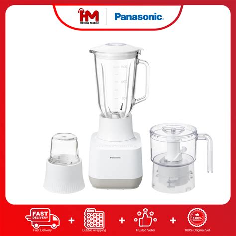 Panasonic Mx Mg C Csk L Glass Jug Blender With Chopper Glass Mill