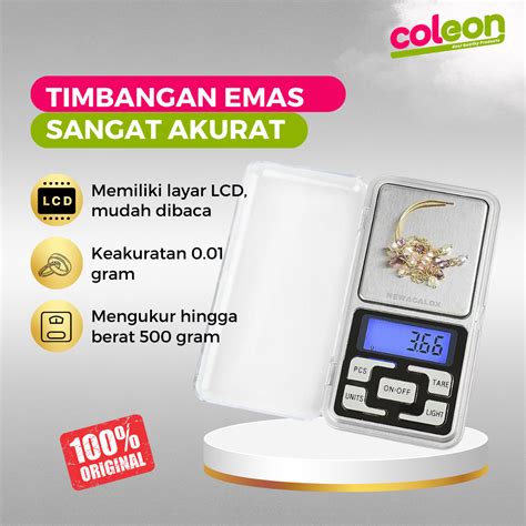 Jual Timbangan Emas Digital Pocket Scale Gram G G