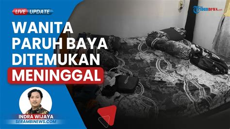 Video Wanita Paruh Baya Ditemukan Meninggal Dunia Bersimbah Darah