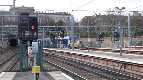 Scotrail Class 334 Arrives At Edinburgh 22 2 14 Youtube