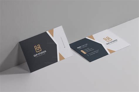 Studio Professional Business Card Design Template - Graphic Templates