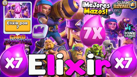 DESAFÍO ELIXIR POR 7 SEASON 49 LOS MEJORES MAZOS GANA FÁCIL Ione