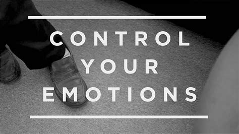 Control Your Emotions Motivational Speech