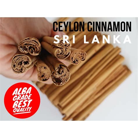 Ceylon Cinnamon Stick Sri Lanka Alba Grade Kualiti Terbaik Kulit