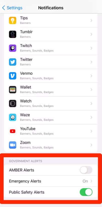 How To Turn Off Or Disable Emergency Alerts On Iphone 2024
