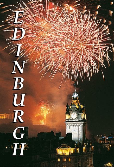 Fireworks over Edinburgh - Roman Photography