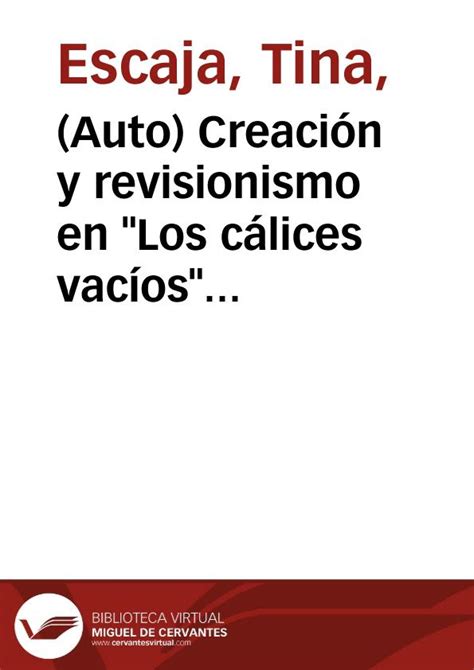 Auto Creación y revisionismo en Los cálices vacíos de Delmira