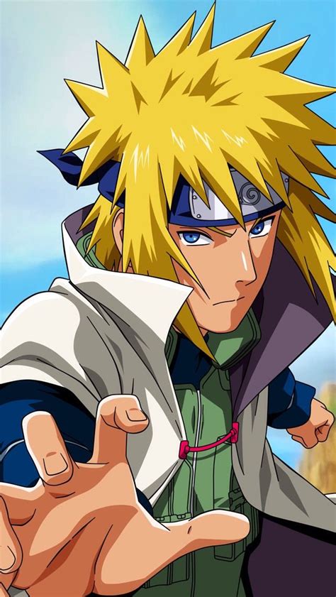 4th Hokage Minato Namikaze Wallpaper Naruto Tegninger